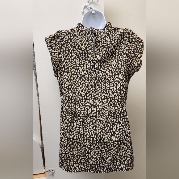 NWOT, Angashion Babydoll, Small, Cap Sleeve Blouse - Picture 5 of 8